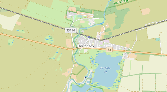 Aire camping-car sur la carte