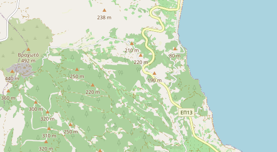 Stellplatz auf Karte