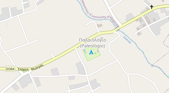 Stellplatz auf Satellitenbild