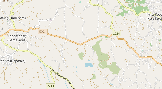 Área para autocaravana en la tarjeta