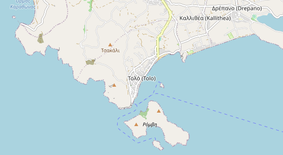 Stellplatz auf Karte