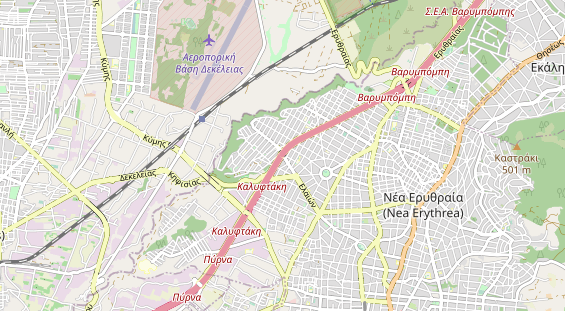 Área para autocaravana en la tarjeta