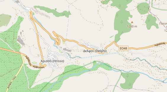 Area di sosta per camper sulla carta