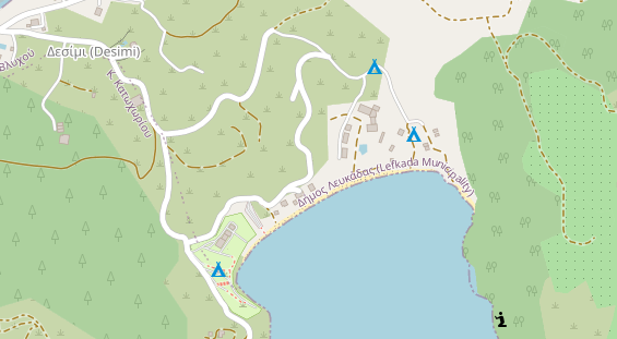 Stellplatz auf Karte