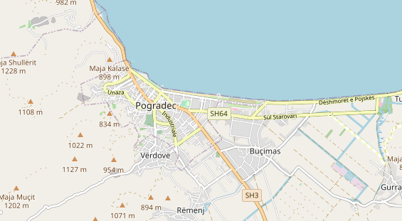 Área para autocaravana en la tarjeta