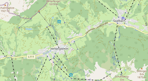 Área para autocaravana en la tarjeta
