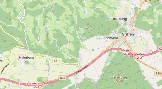 Área para autocaravana en la tarjeta