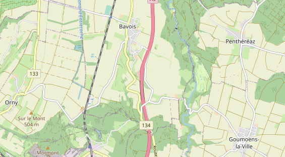 Stellplatz auf Karte