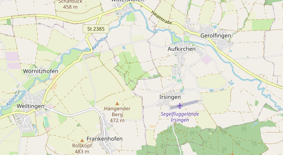 Stellplatz auf Karte