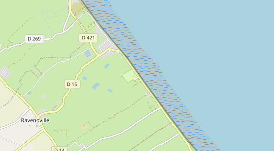 Área para autocaravana en la tarjeta