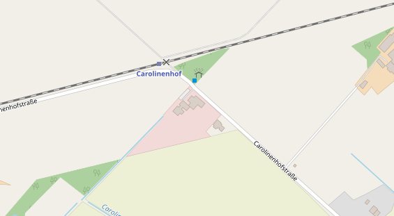 Stellplatz auf Satellitenbild