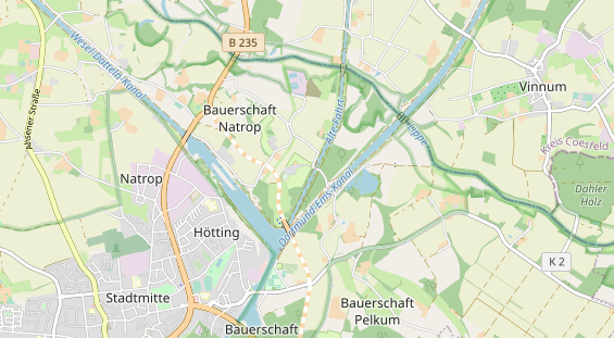 Área para autocaravana en la tarjeta