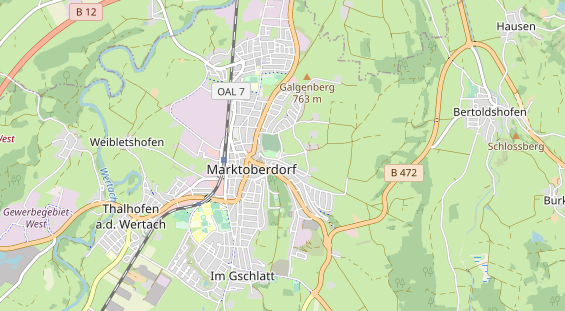 Stellplatz auf Karte