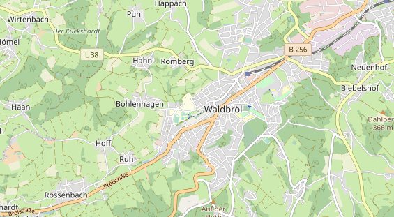 Área para autocaravana en la tarjeta