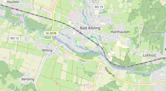 Stellplatz auf Karte