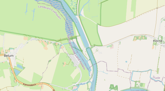 Área para autocaravana en la tarjeta