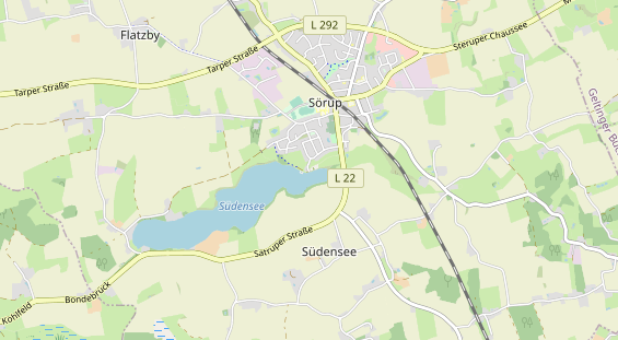 Área para autocaravana en la tarjeta