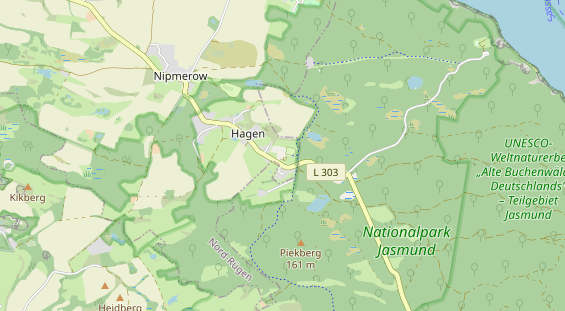 Stellplatz auf Karte