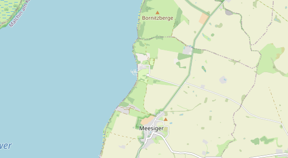 Area di sosta per camper sulla carta