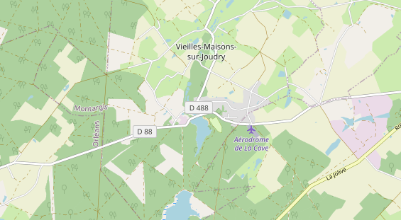 Stellplatz auf Karte