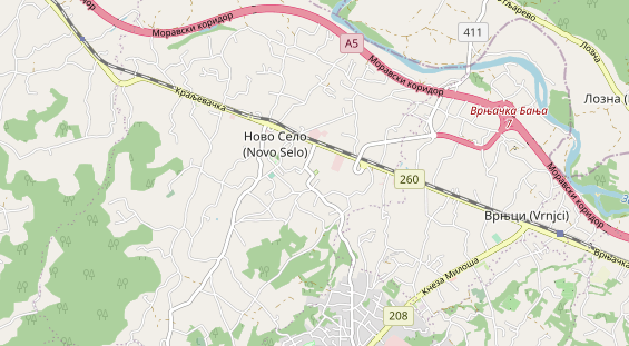 RV park on map