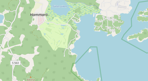 Aire camping-car sur la carte