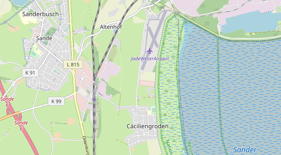 Área para autocaravana en la tarjeta