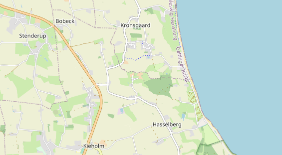 Área para autocaravana en la tarjeta