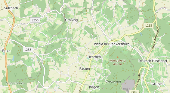 Stellplatz auf Karte