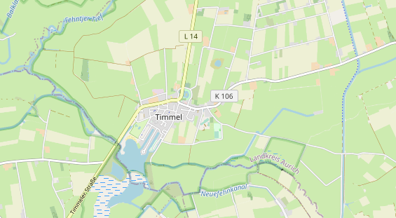 Area di sosta per camper sulla carta