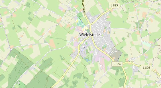 Area di sosta per camper sulla carta