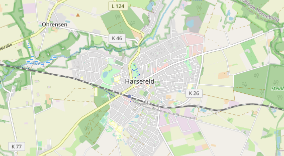 Aire camping-car sur la carte