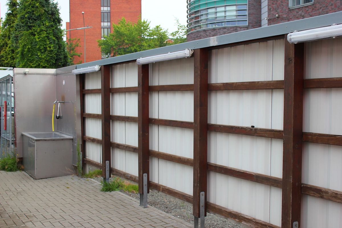 Reisemobilstellplatz - Grönwohld - Entleerung Kassettentoilette möglich - Wohnmobilhafen Hamburg