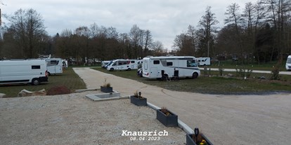 Reisemobilstellplatz - Hunde erlaubt: Hunde erlaubt - Amöneburg - Stellplatz - WohnmobilPark Grünberg