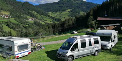 Reisemobilstellplatz - Wohnwagen erlaubt - Rauris - Stellplätze Bauernhaus Edt (nur für Camper mit eig. Toilette)