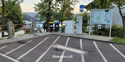 Place de parking pour camping-car - Entsorgung Toilettenkassette - Schwarzwald - Wohnmobilstellplatz Lottstetten