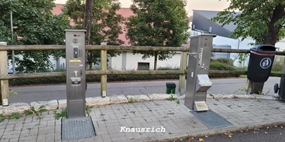 Plaza de aparcamiento para autocaravanas - Entsorgung Toilettenkassette - Schwarzwald - Wohnmobilstellplatz Lottstetten