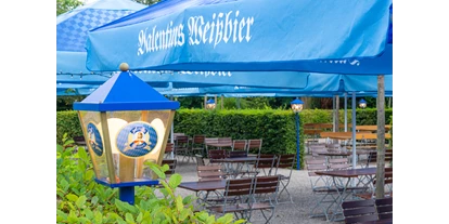 Reisemobilstellplatz - Art des Stellplatz: bei Hotel - Schiffweiler - Valentins Biergarten - Wohnmobil Park Freizeitpark an der Schließ, Zweibrücken