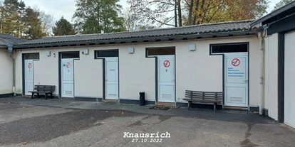 Place de parking pour camping-car - Hückeswagen - Camping Am Waldbad
