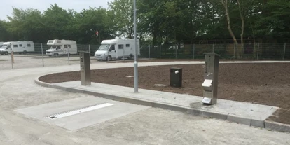 Motorhome parking space - Grauwasserentsorgung - Skærbæk Kommune - Tønder Autocamperplads - Tønder Autocamperplads 