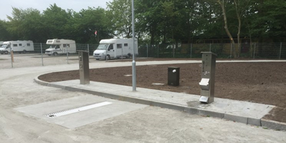 Motorhome parking space - Tennis - Weesby - Tønder Autocamperplads - Tønder Autocamperplads 