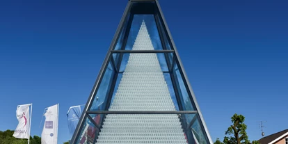Reisemobilstellplatz - Radweg - Lindberg - Glaspyramide in der Glasstadt Zwiesel - Wohnmobilstellplatz Zwiesel