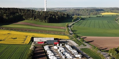 Reisemobilstellplatz - Wohnwagen erlaubt - Reisemobilpark Turm und Kristalle