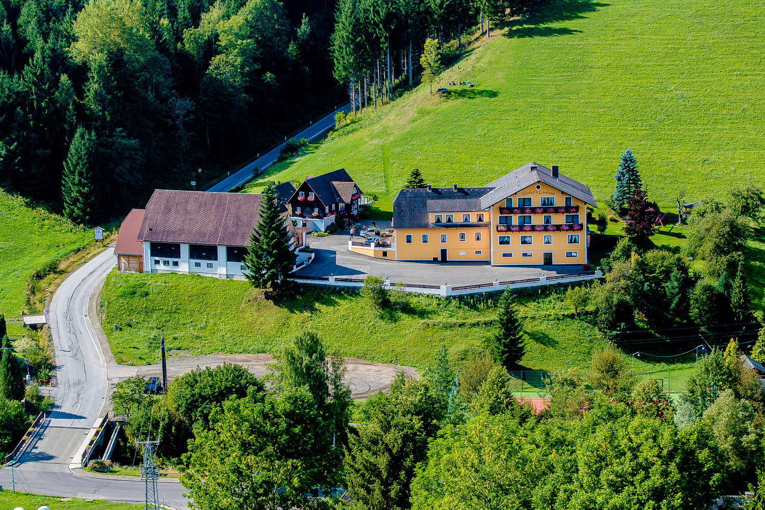 Wohnmobilstellplatz - Gasthof Hubmann