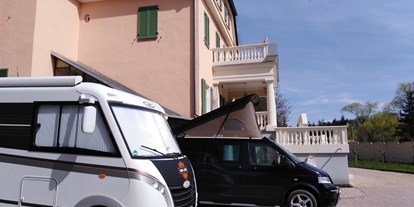 Motorhome parking space - Wohnwagen erlaubt - Oberlungwitz - Villa Bella Vita - Glamping