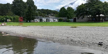 Posto auto camper - Grauwasserentsorgung - Lago di Como - Area di sosta L'Ontano