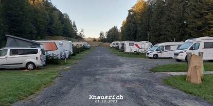 Motorhome parking space - Grauwasserentsorgung - Obernzell - Camping Resort Bayerwald