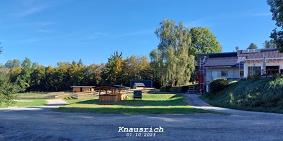 Motorhome parking space - Eschernhof - Camping Resort Bayerwald