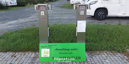 Motorhome parking space - Grauwasserentsorgung - Engelhartszell - Camping Resort Bayerwald