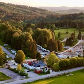 Reisemobilstellplatz: Luftaufnahme unseres Camping Resorts Bayerwald - Camping Resort Bayerwald